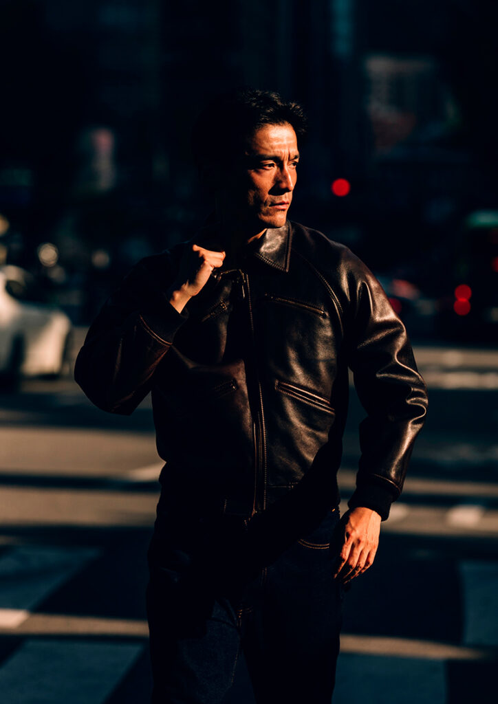 CELINE-HOMME-Leather-Bomber-Jacket-1704783-CELINE-HOMME-Kurt-Slim-Fit-Straight-Leg-Selvedge-Jeans-1642246-CELINE-HOMME-Huntington-Suede-and-Mesh-Sneakers-1705383