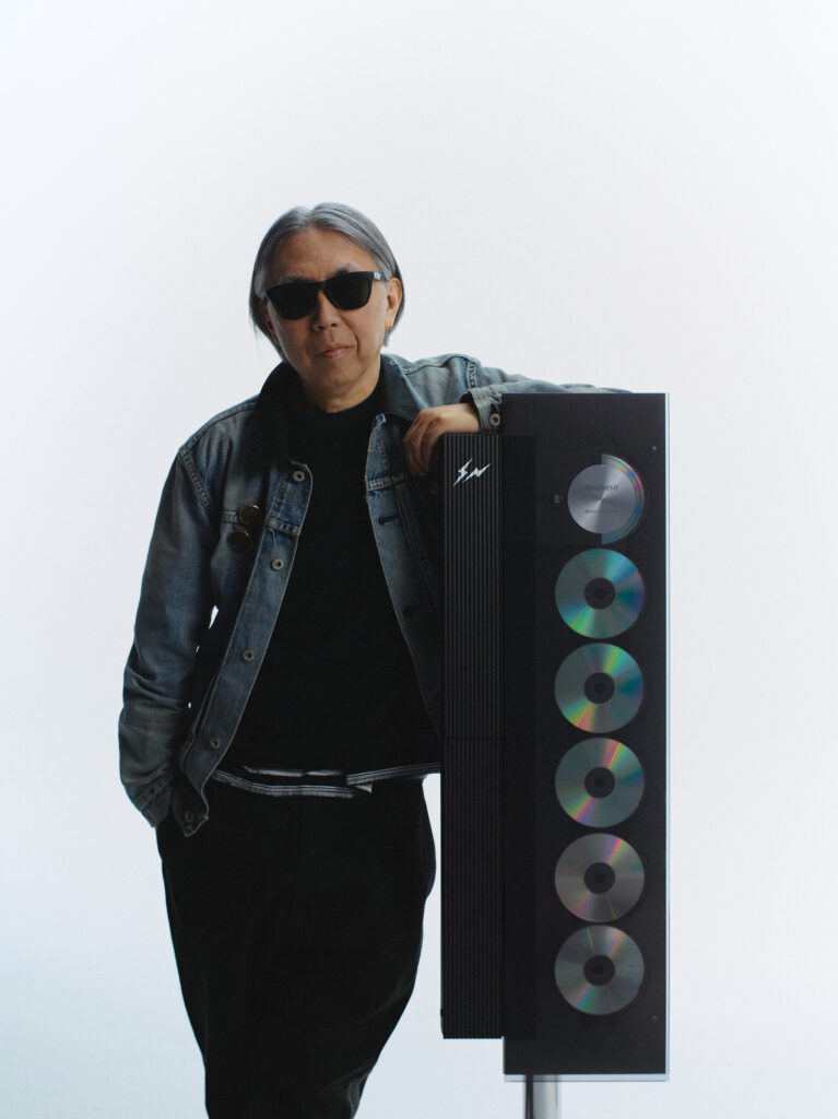 Collaboration Bang & Olufsen et Fragment Design entre minimalisme danois, culture japonaise et héritage du design.