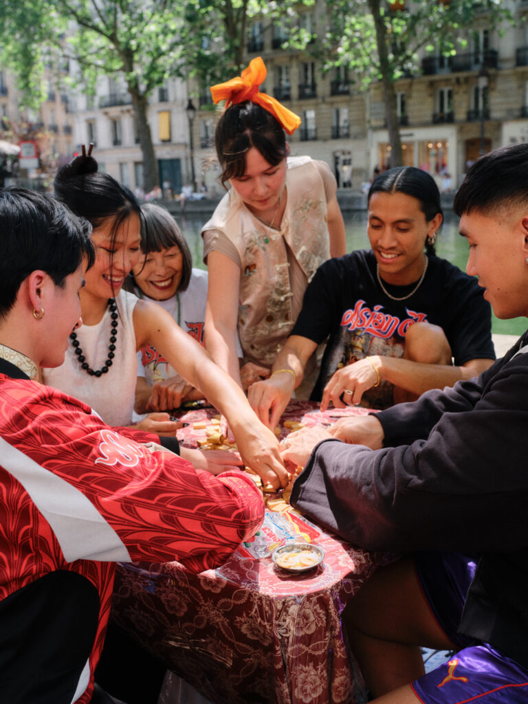 Visuel de campagne Asian Club x PUMA mettant en scène la collection capsule autour de la troisième culture.